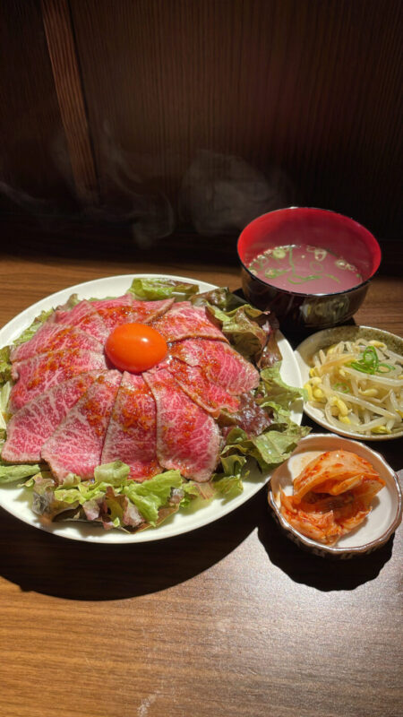 ローストビーフ丼